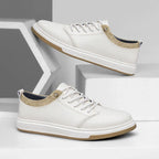 Trevano Leather Sneakers — Hopeforwho (view 3)