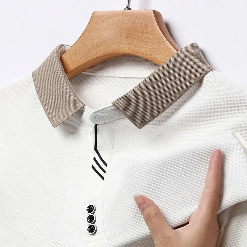 Men's Portofino Long-Sleeve Polo Shirt