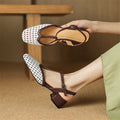 Estelle Braided Heels — Hopeforwho