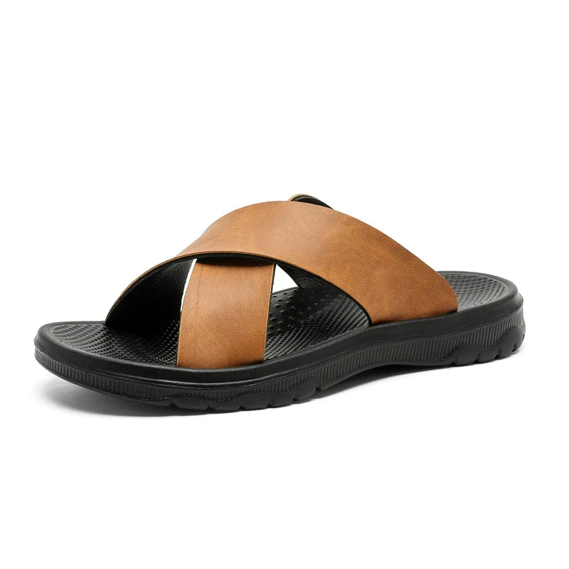 Viento Leather Sandals — Hopeforwho (view 7)
