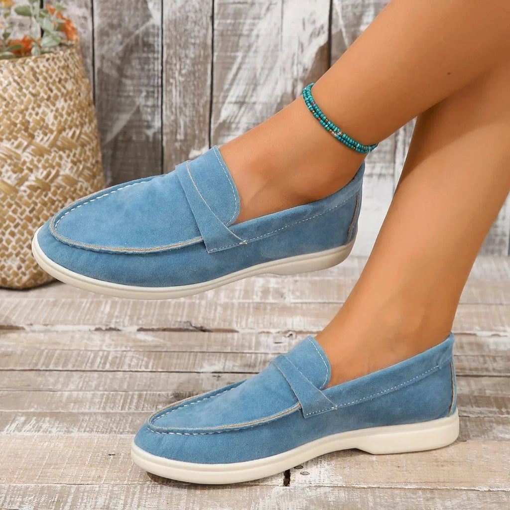 Sienna Suede Loafers — Hopeforwho (view 11)