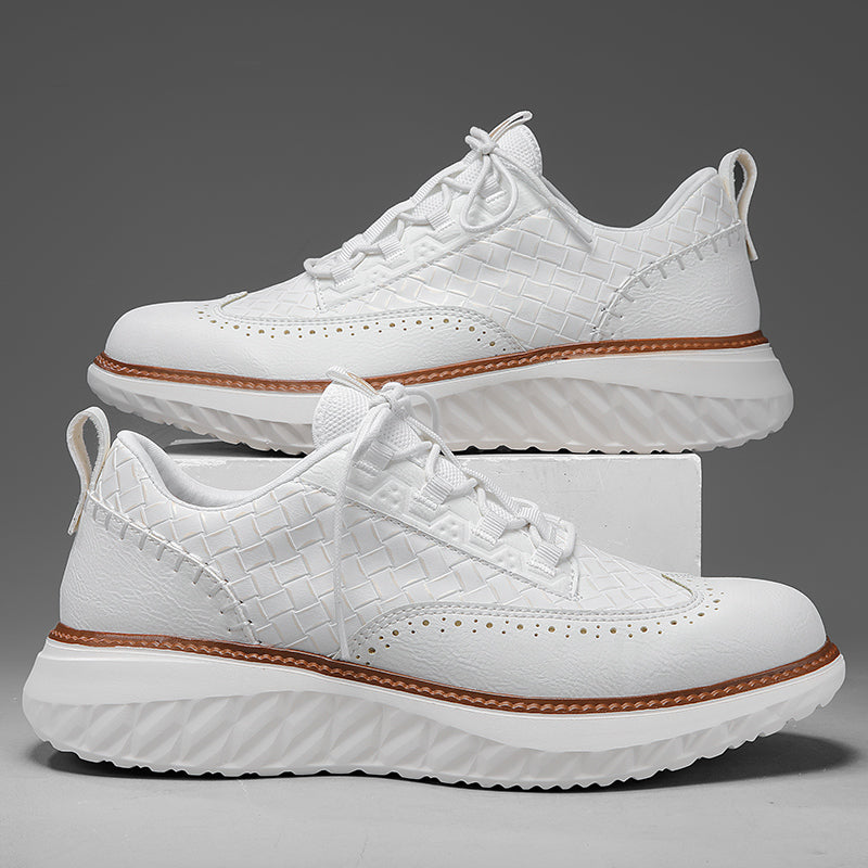 Axis Leather Sneakers — Hopeforwho (view 6)