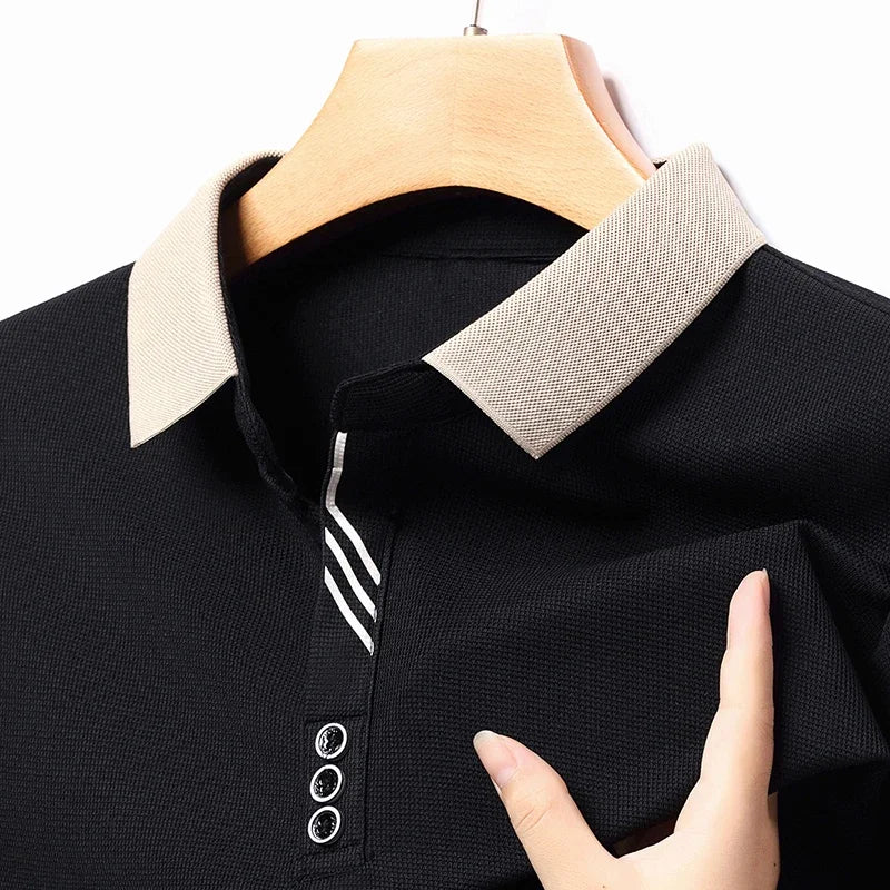 Men's Portofino Long-Sleeve Polo Shirt