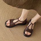 Whitney Leather Sandals — Hopeforwho (view 8)
