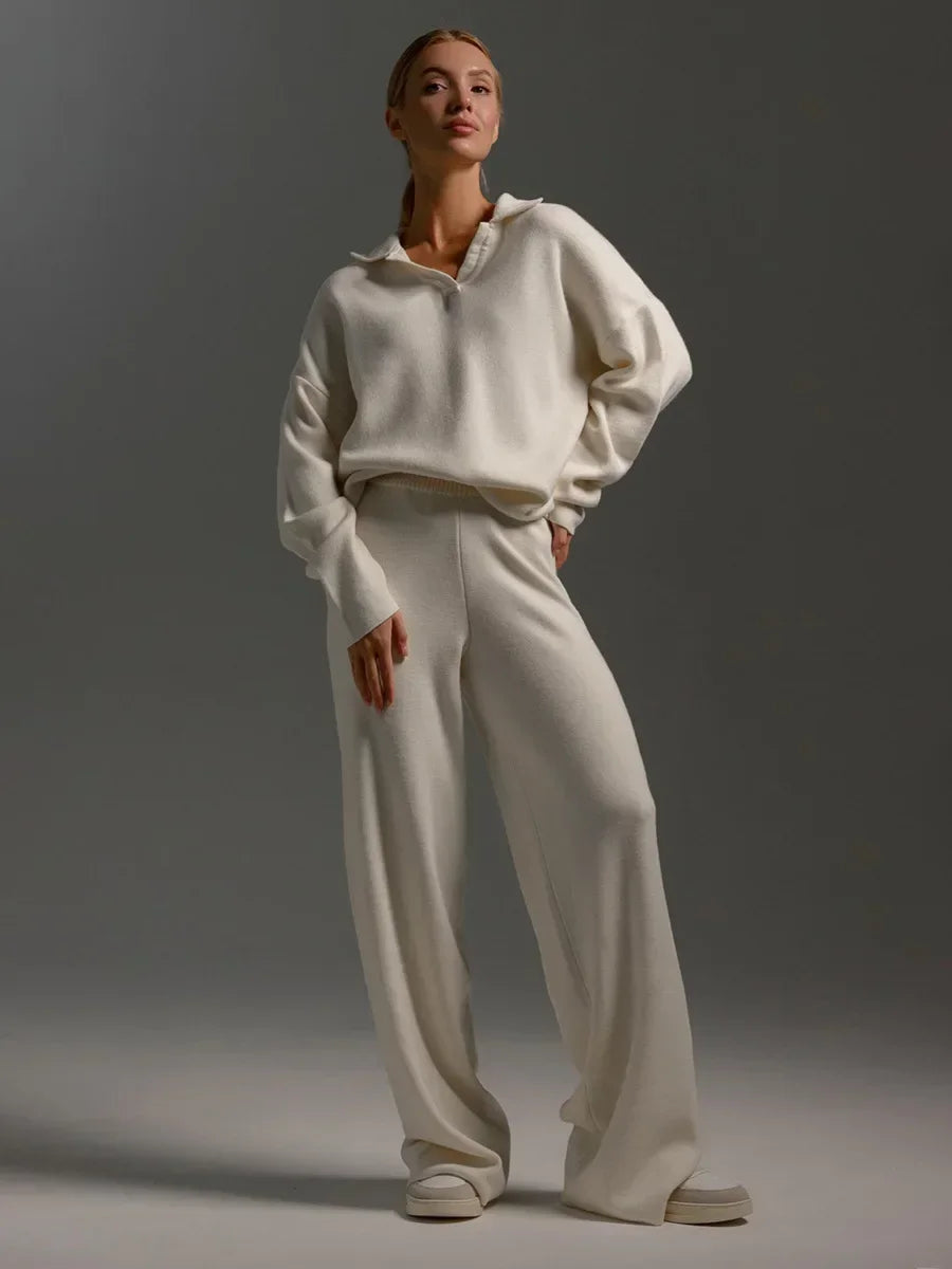Hoodie & Sweatpants Set – Women's 2-Piece Lounge Set | Sophia — Hopeforwho (view 6)