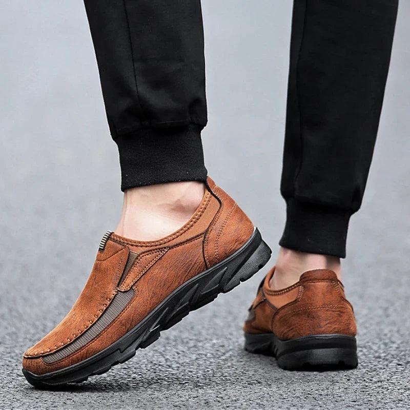 Brayden Leather Loafers — Hopeforwho (view 5)