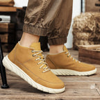 Expedition High-Top Leather Sneakers — Hopeforwho (view 7)