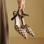 Milas Leather Heels — Hopeforwho (view 7)