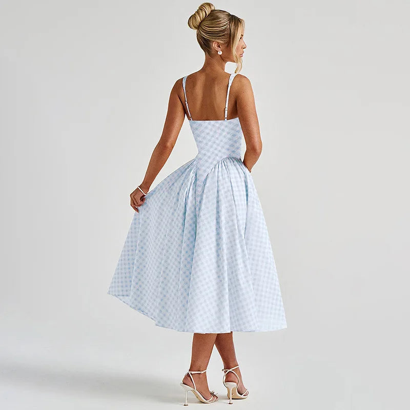 Magnolia Plaid Dress — Hopeforwho (view 9)
