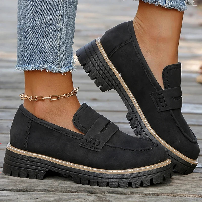Sora Suede Loafers — Hopeforwho (view 7)