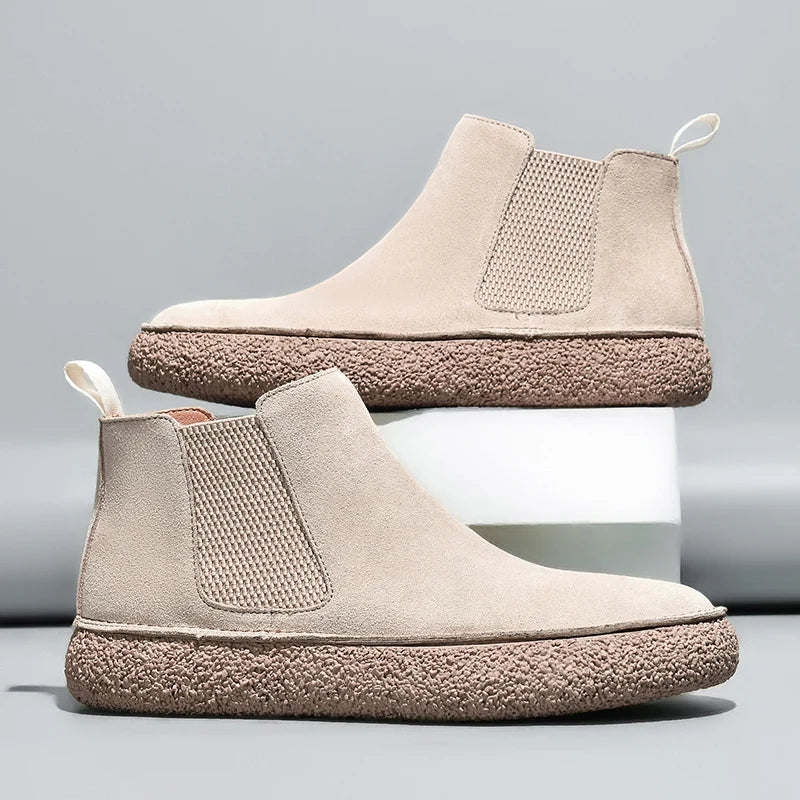 Canyon Suede Chelsea Boots — Hopeforwho