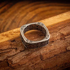 Aziel Steel Ring — Hopeforwho (view 6)