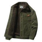 Sherpa-Lined Jacket – Men's Coat | Camden — Hopeforwho (view 4)