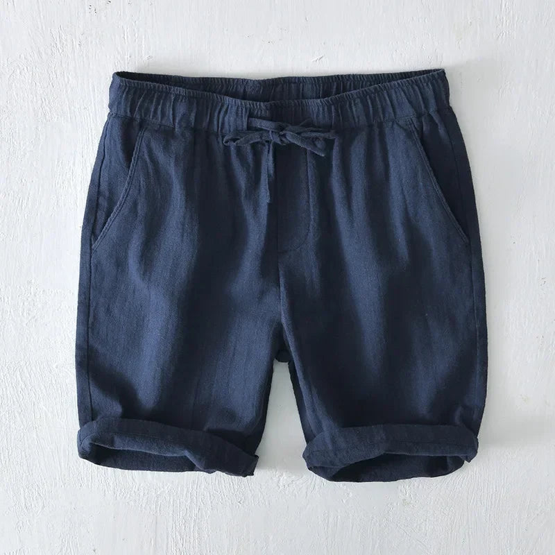 Marston Linen Blend Shorts — Hopeforwho (view 5)