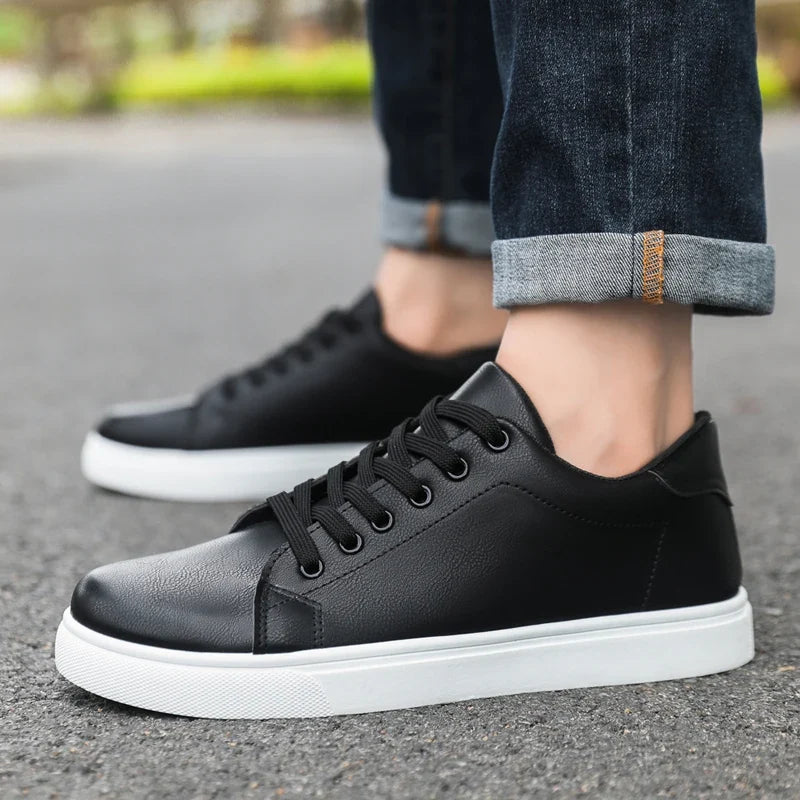 Marcello Leather Sneakers — Hopeforwho (view 6)