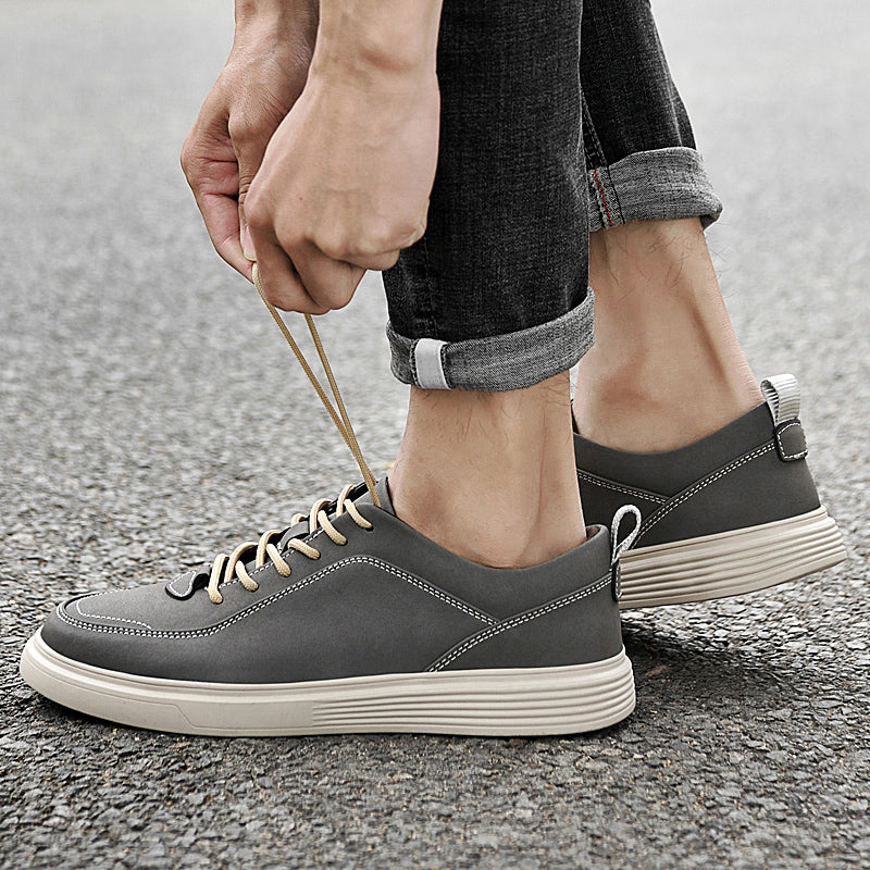 Vincenzo Leather Sneakers — Hopeforwho (view 6)