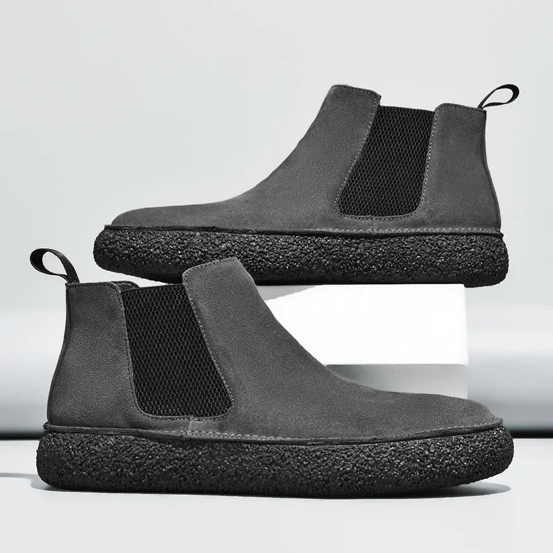 Canyon Suede Chelsea Boots — Hopeforwho (view 4)