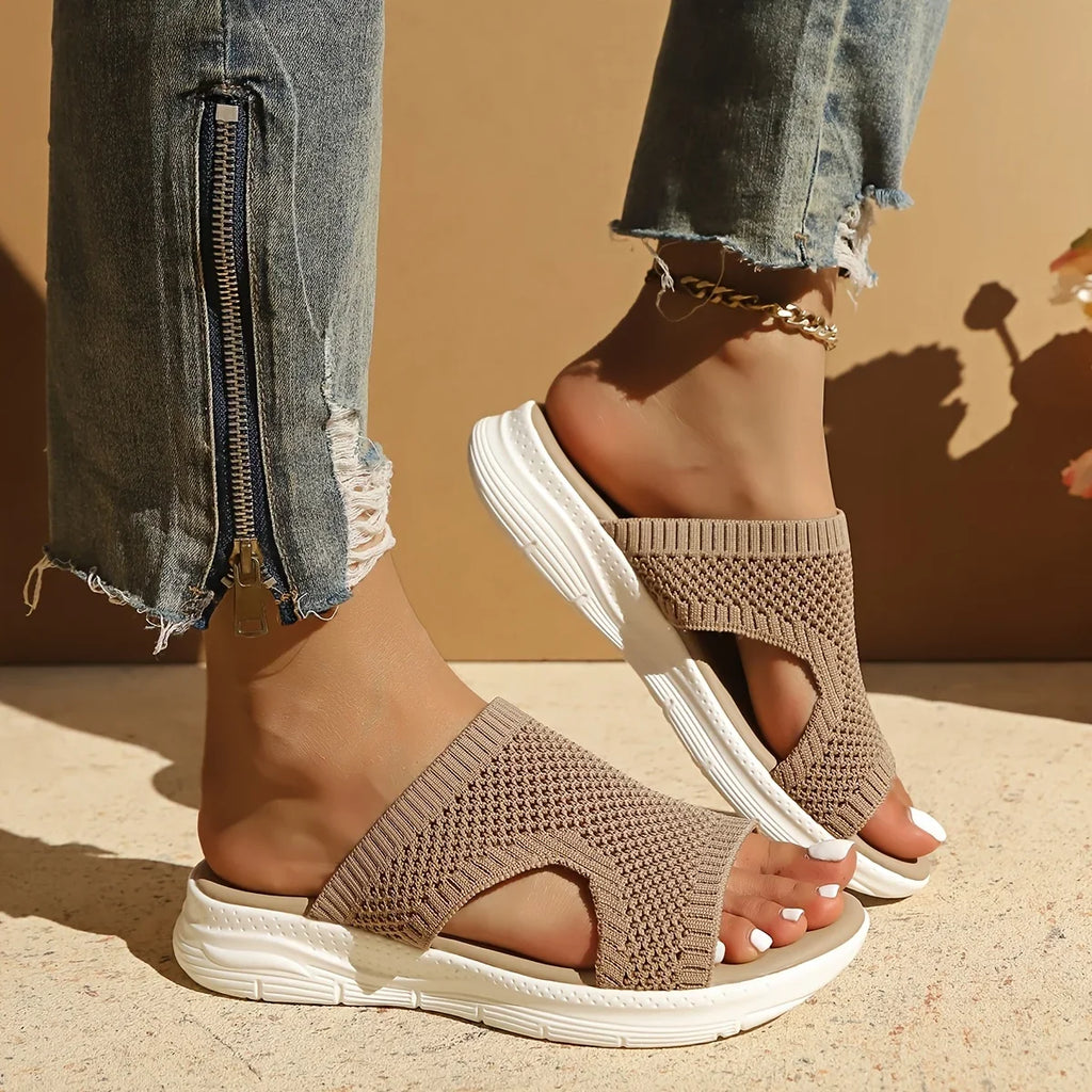 Positano Orthopedic Knit Sandals — Hopeforwho