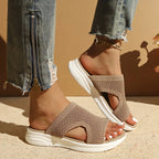 Positano Orthopedic Knit Sandals — Hopeforwho