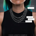 Cronus Chainlink Necklace — Hopeforwho (view 5)
