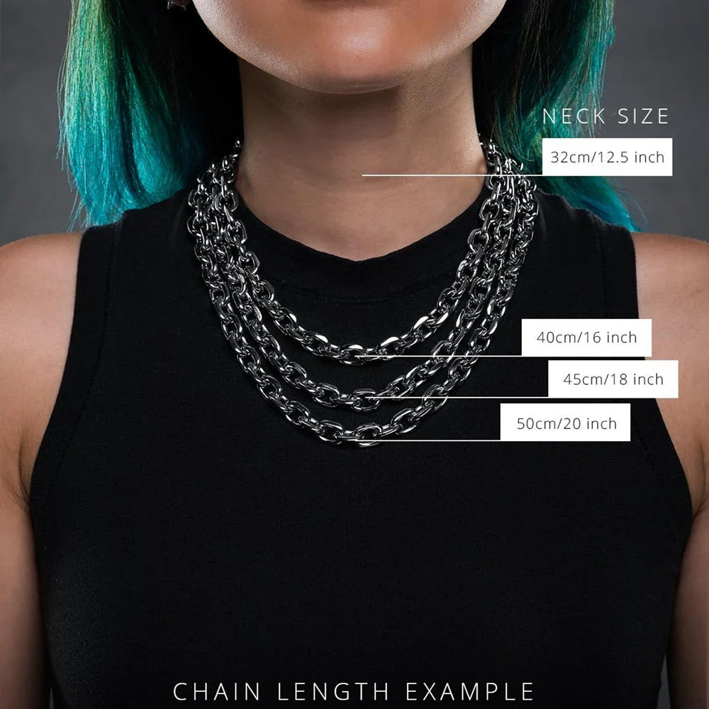 Cronus Chainlink Necklace — Hopeforwho (view 5)