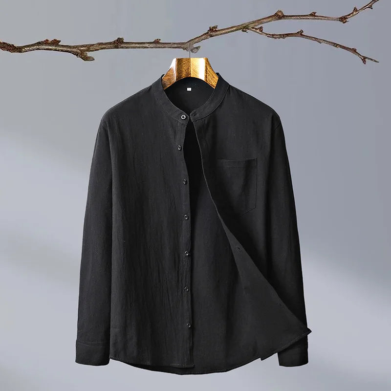 Portland Linen Shirt — Hopeforwho (view 7)
