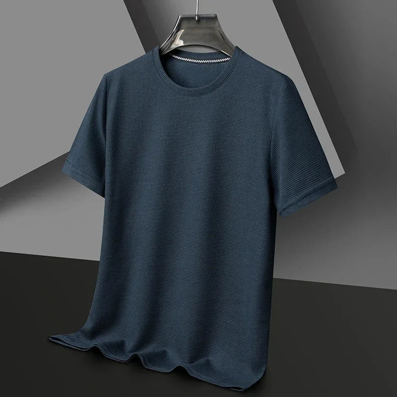 Harbor Waffle Knit T-Shirt — Hopeforwho (view 2)