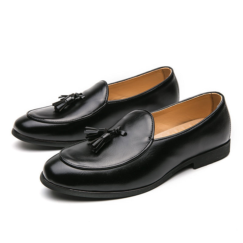 Raffaello Leather Loafers — Hopeforwho (view 9)