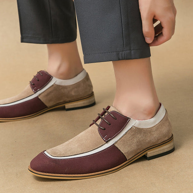 Luciano Suede Dress Shoes — Hopeforwho (view 5)