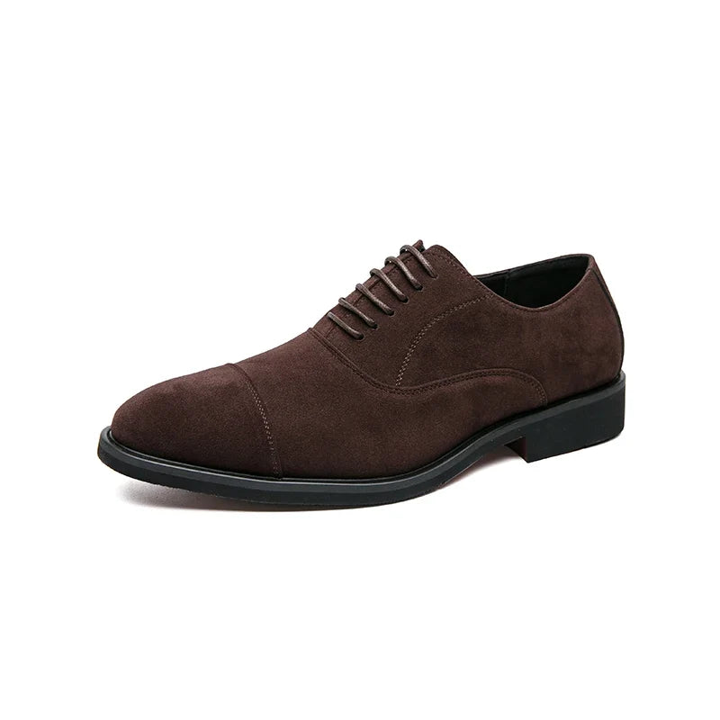 Verano Men's Leather Oxford Shoes for Casual & Formal Wear — Hopeforwho (view 6)