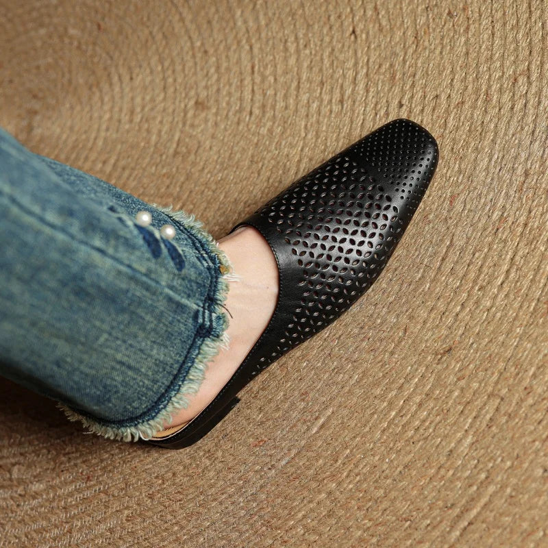Maris Leather Mules — Hopeforwho (view 12)