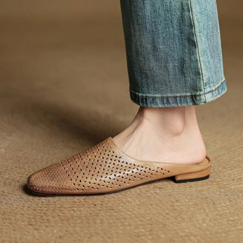 Maris Leather Mules — Hopeforwho