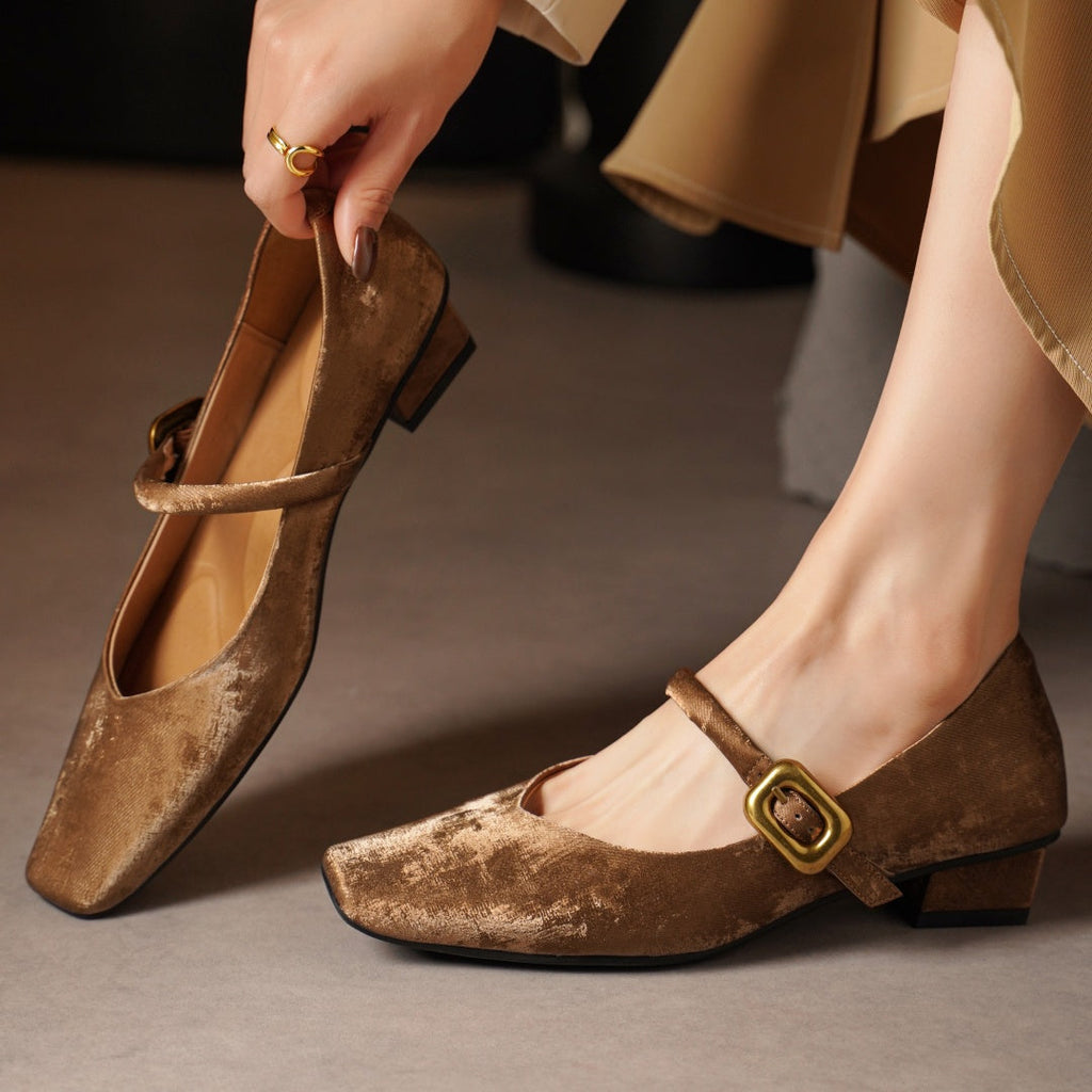 Velora Velvet Heels — Hopeforwho (view 3)