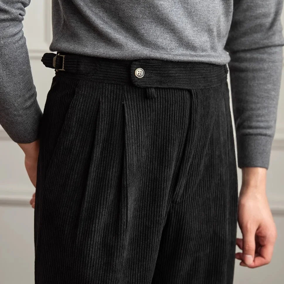 Stratton Corduroy Trousers — Hopeforwho (view 10)