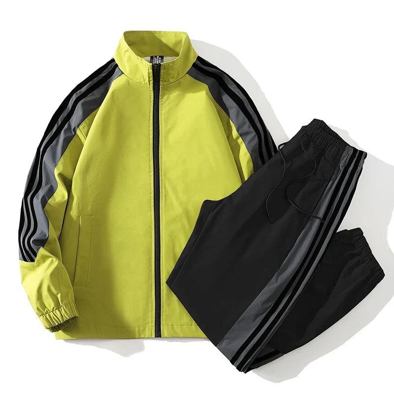 Full-Zip Tracksuit – Men's 2-Piece Jogger Set | Branson — Hopeforwho (view 6)