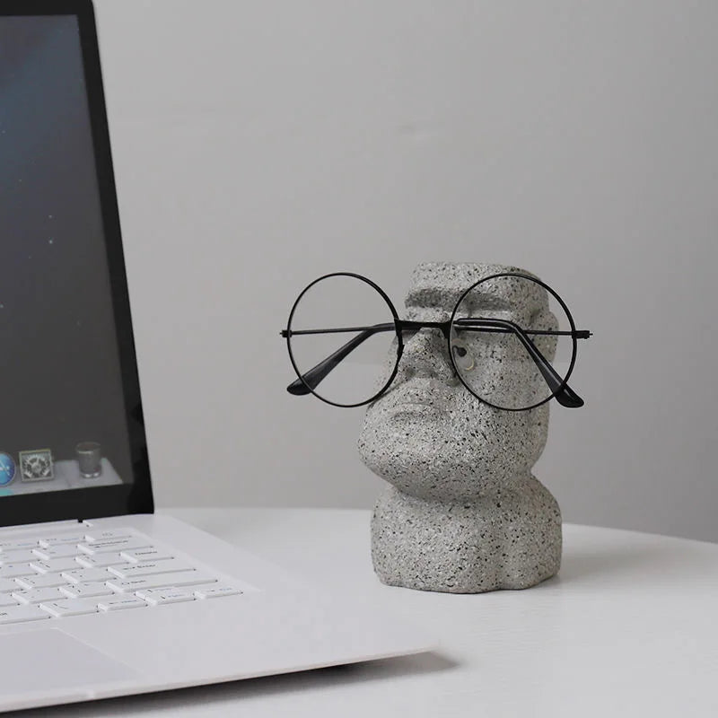 Tiki Head Glasses Stand — Hopeforwho