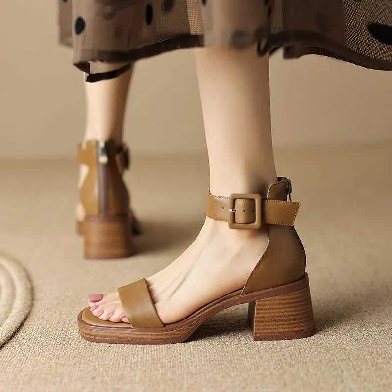 Lauder Strap Heels — Hopeforwho (view 5)