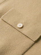 Merino Wool Polo Cardigan – Men's Button Sweater | Savonti — Hopeforwho (view 6)