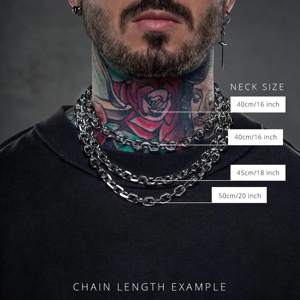 Cronus Chainlink Necklace — Hopeforwho (view 4)