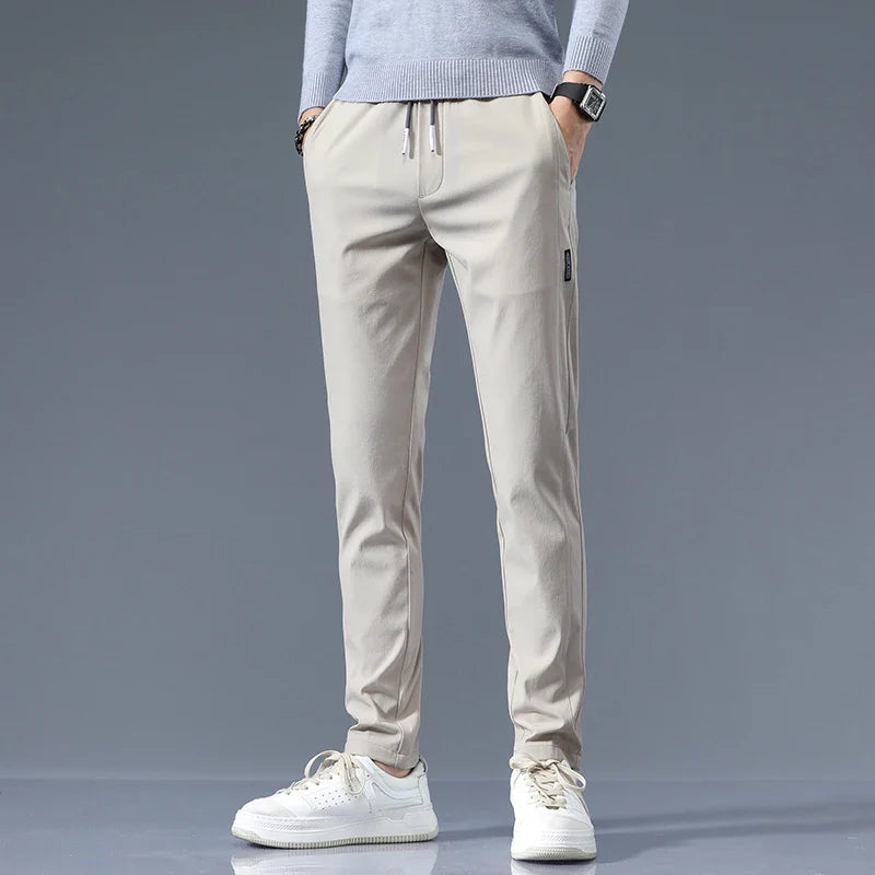 Savoni Slim Fit Cotton Pants — Hopeforwho