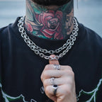 Cronus Chainlink Necklace — Hopeforwho (view 2)