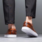 Men's Genuine Leather Sneakers | Savoni — Hopeforwho (view 5)