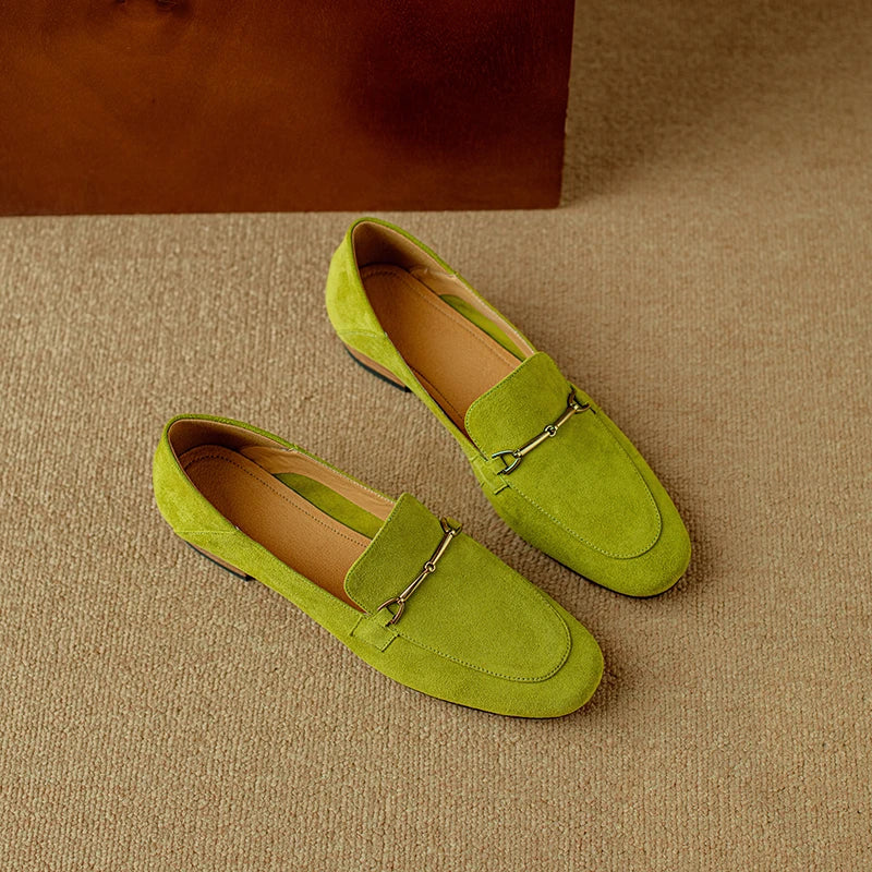 Maristelle Suede Loafers — Hopeforwho (view 4)