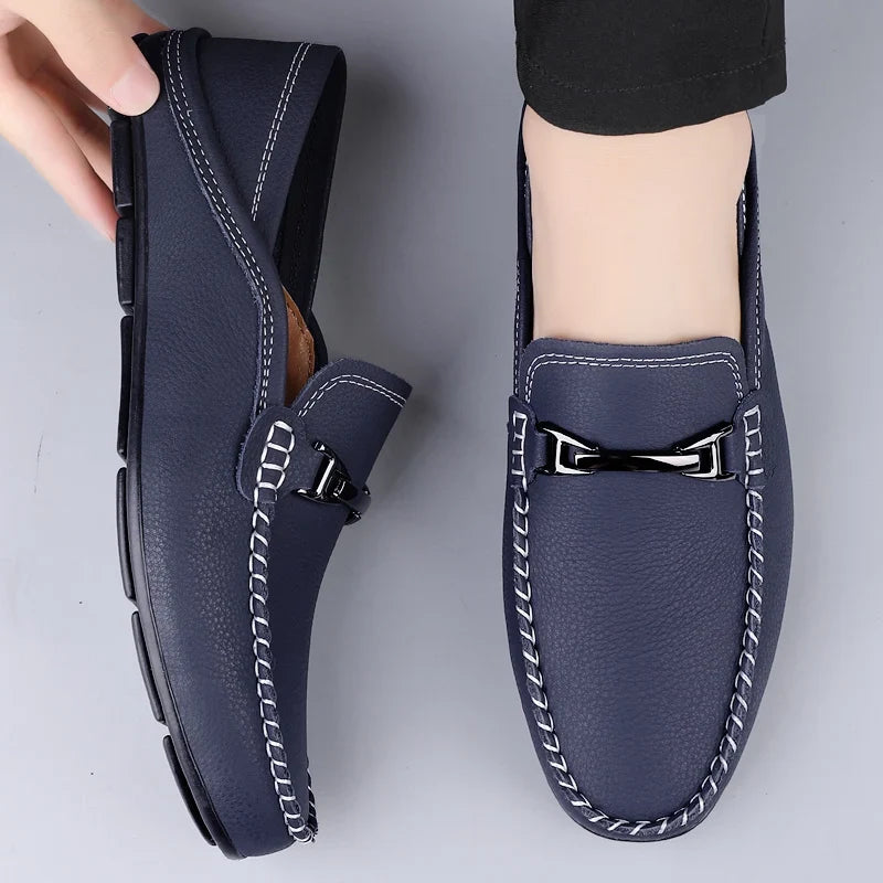 Savoni Leather Loafers — Hopeforwho (view 2)