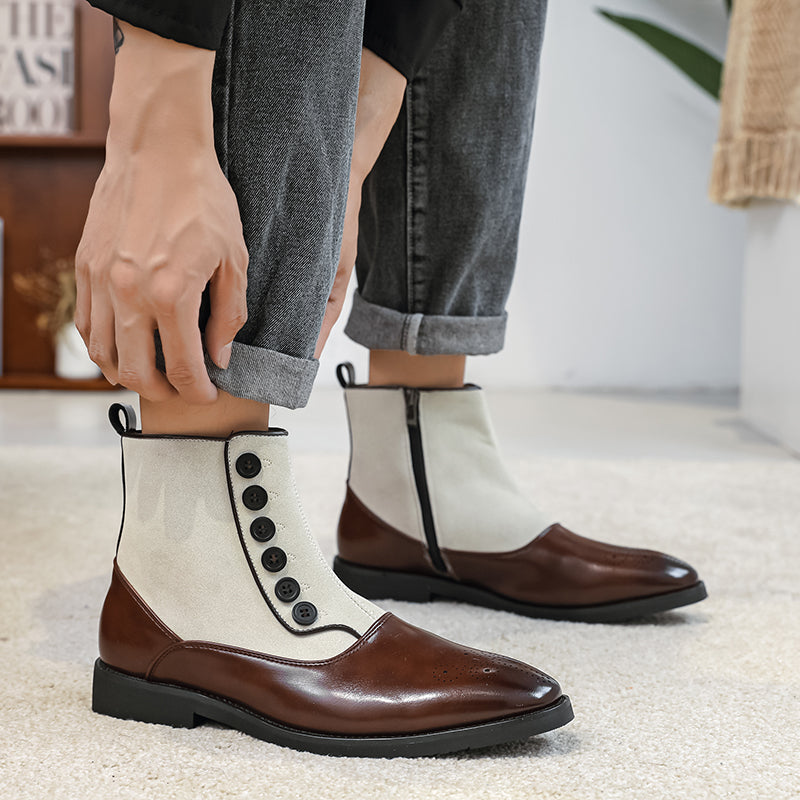 Hartford Leather Boots — Hopeforwho (view 5)