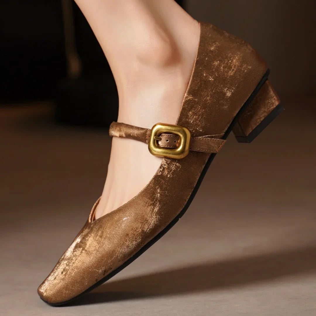 Velora Velvet Heels — Hopeforwho (view 2)