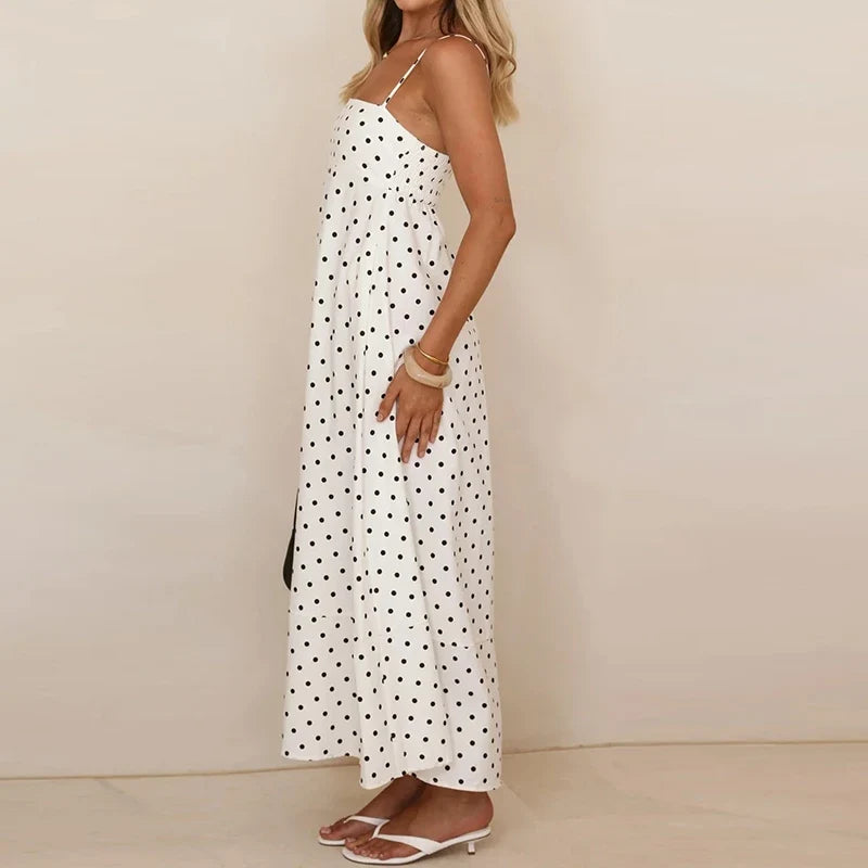 Amalfi Polka Dot Dress — Hopeforwho (view 6)