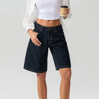 90's Low Rise Jean Shorts — Hopeforwho (view 9)