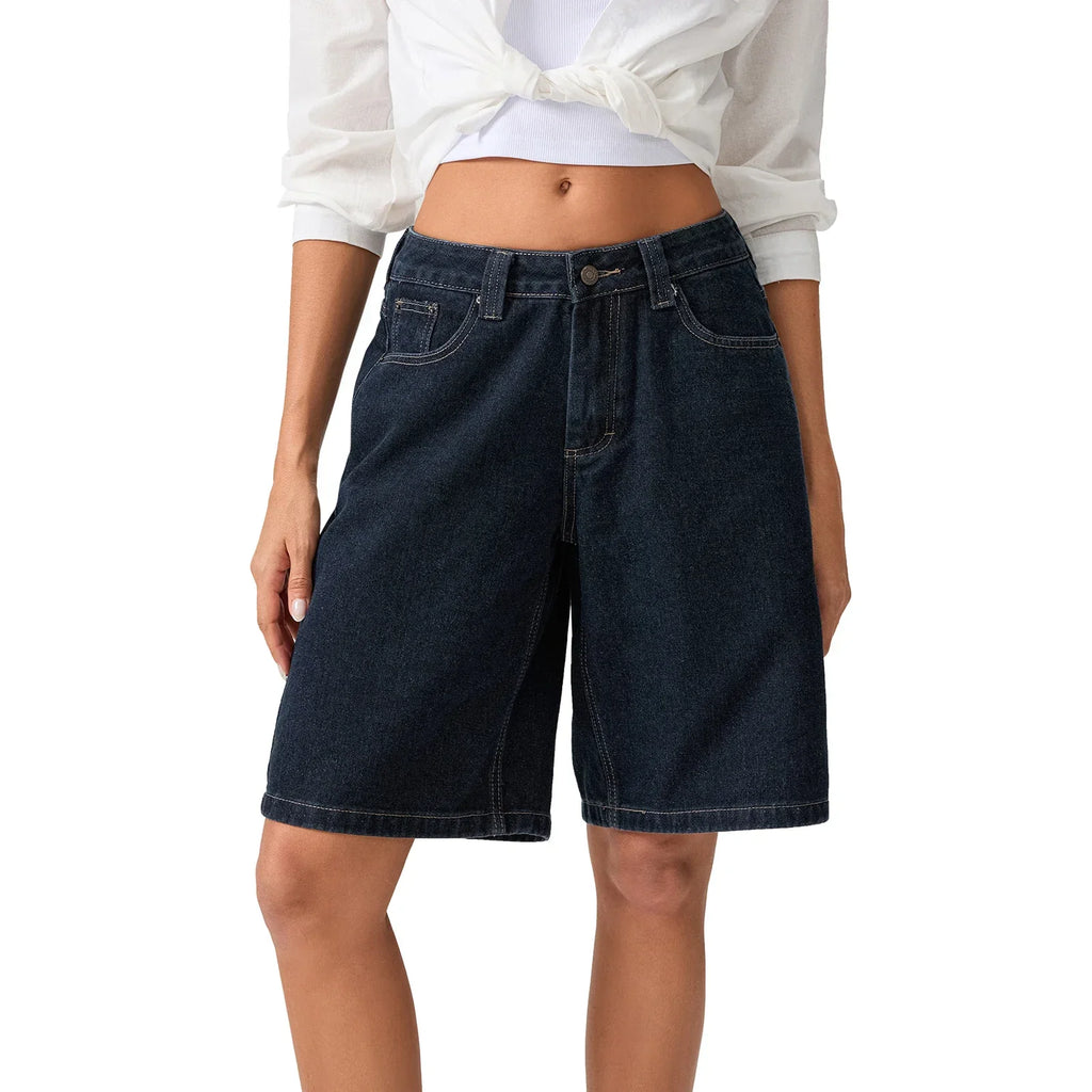 90's Low Rise Jean Shorts — Hopeforwho (view 10)