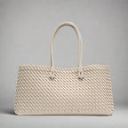 Daria Woven Leather Handbag — Hopeforwho (view 8)